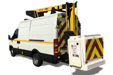 Van Hire Newcastle-under-Lyme - 12.5M Cherry Picker 3.5T - Van hire Newcastle-under-lyme